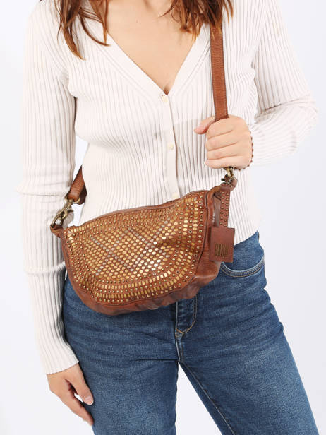 Sac Bandoulière Heritage Cuir Biba Marron heritage LOT2L vue secondaire 1