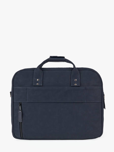 Business Bag Cabaia Blue laptop MESS other view 4