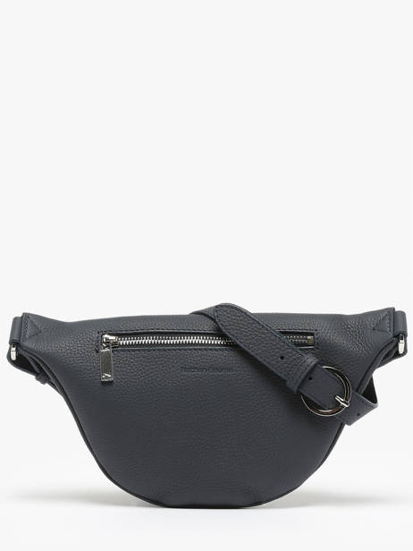 Sac Banane Small Derby Cuir Nathan baume Bleu n city 25 vue secondaire 4
