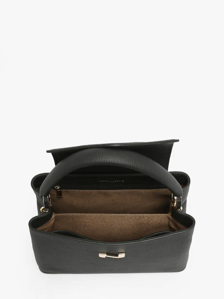 Sac à Main Magnolia Cuir Nathan baume Noir eden 3 vue secondaire 3