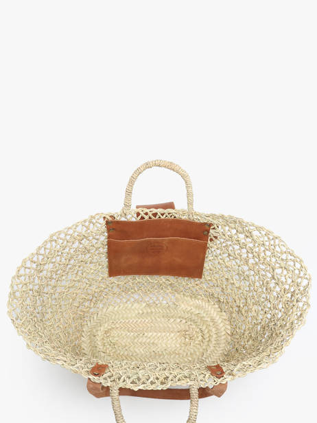 Shoulder Bag Pergola Virginie darling Beige pergola PERPMEDR other view 3