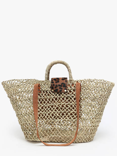 Shoulder Bag Pergola Virginie darling Beige pergola PERPMEDR other view 4