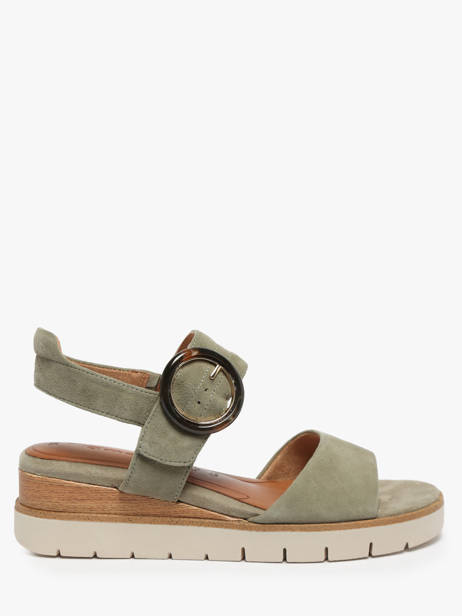 Sandales En Cuir Tamaris Vert women 42