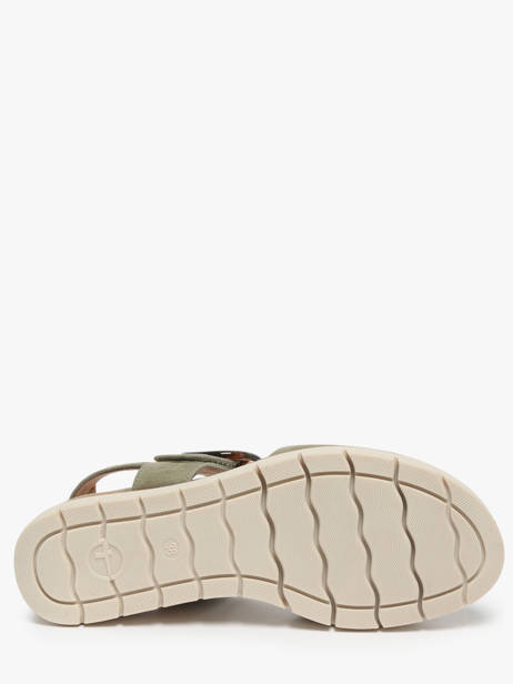 Sandales En Cuir Tamaris Vert women 42 vue secondaire 4