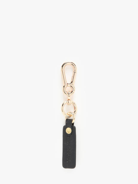 Leather Breloque 1960 Key Chain Paul marius Black breloque BRELOQUE