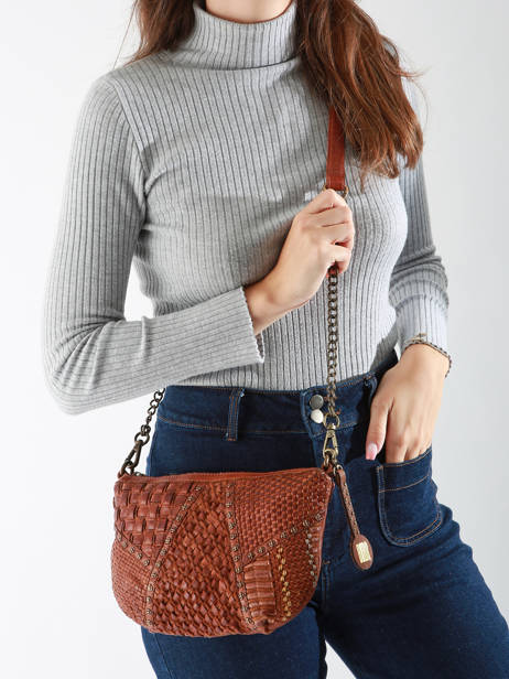 Shoulder Bag Heritage Leather Biba Brown heritage CAE1L other view 1