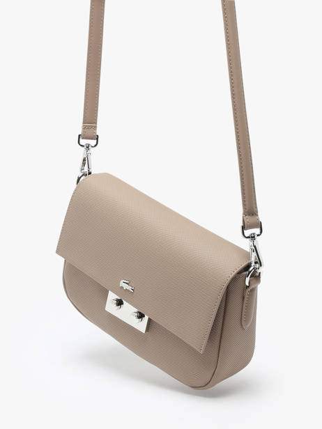 Sac Bandoulière Daily City Lacoste Beige daily city NF4757DZ vue secondaire 2