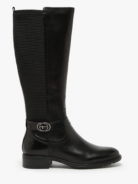 Riding Boots In Leather Tamaris Black women 43
