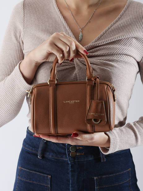 Sac Bandoulière Milano Ana Cuir Lancaster Beige milano ana 101 vue secondaire 1