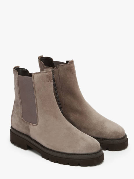 Chelsea Boots In Leather Gabor Silver women 10 other view 2