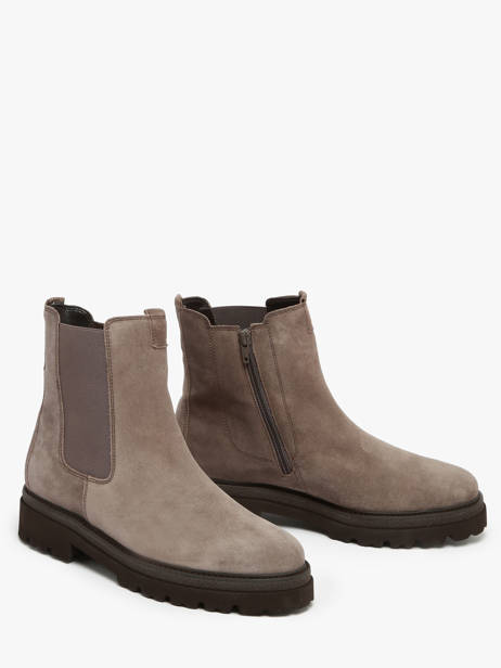 Chelsea Boots In Leather Gabor Silver women 10 other view 3