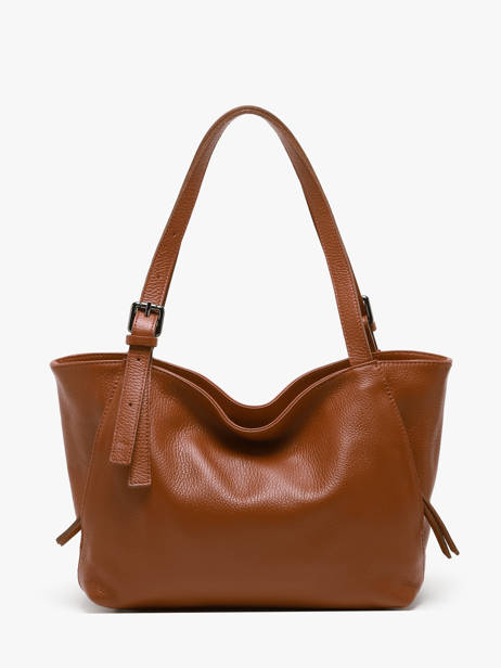 Shoulder Bag Caviar Leather Milano Brown caviar CA24065