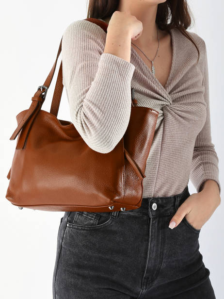 Shoulder Bag Caviar Leather Milano Brown caviar CA24065 other view 1
