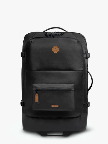 Softside Luggage Travel Cabaia Black travel M