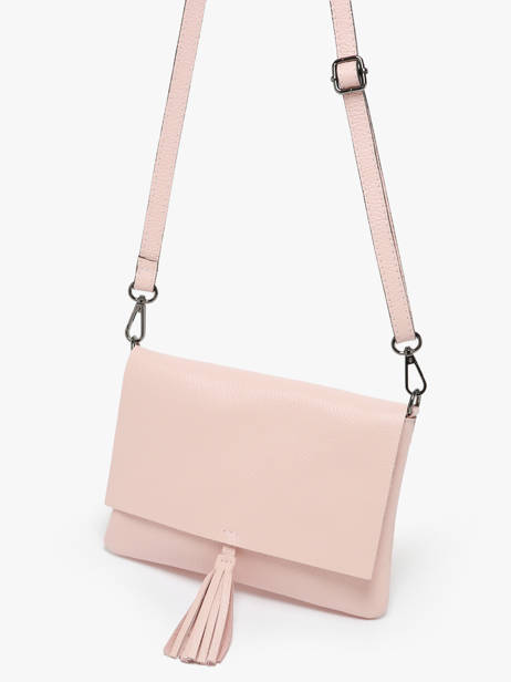 Sac Bandoulière Caviar Cuir Milano Rose caviar CA22112 vue secondaire 3