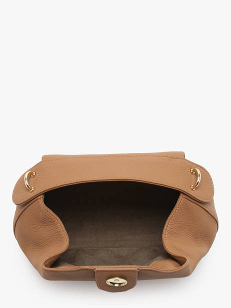 Sac Bandoulière Nymphea Cuir Nathan baume Marron nymphea 2 vue secondaire 3