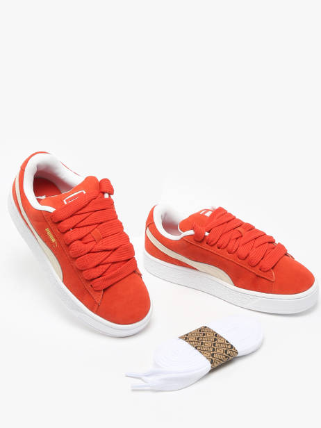 Sneakers Suede Xl In Leather Puma Red women 39520552 other view 3