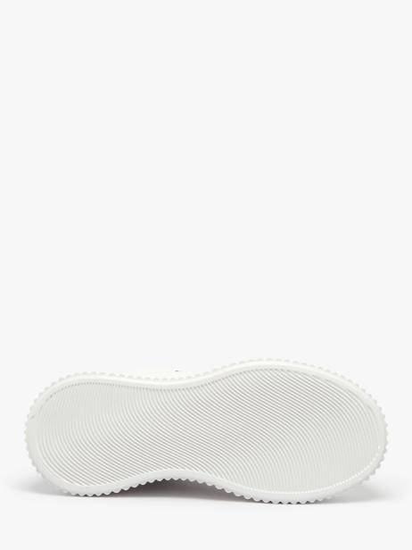 Sneakers Kreeper Low Valentine In Leather Karl lagerfeld White women KL42314V other view 5