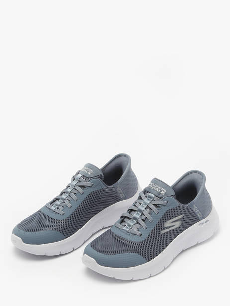 Sneakers Slip-ins Skechers Blue women 124836 other view 2