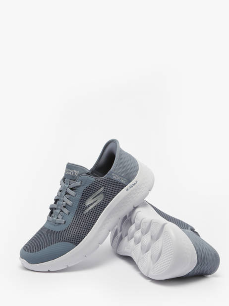 Sneakers Slip-ins Skechers Blue women 124836 other view 3