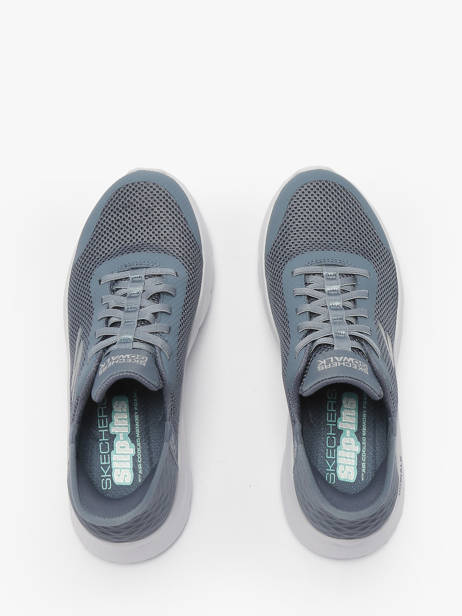 Sneakers Slip-ins Skechers Blue women 124836 other view 4