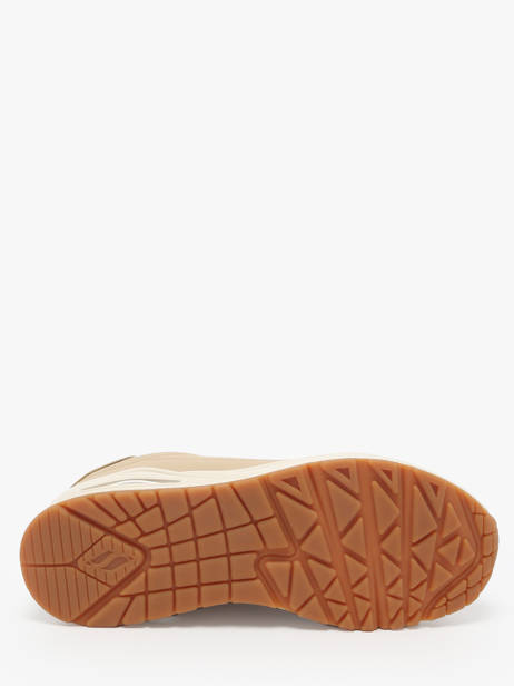 Sneakers Uno Shimmer Away Skechers Beige women 155196 other view 5
