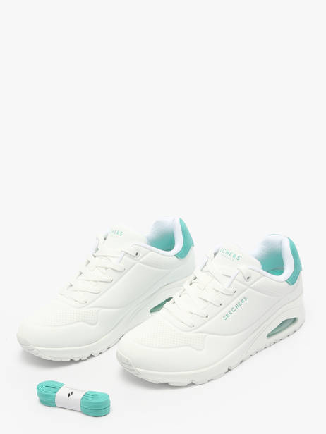 Sneakers Uno Pop Back Skechers White women 177092 other view 2
