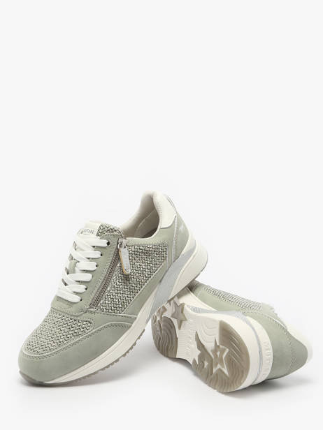 Sneakers Mustang Green women 1358316 other view 3