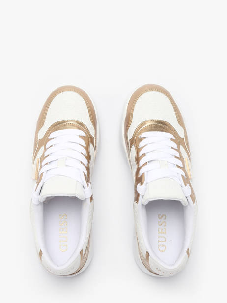 Sneakers Miram In Leather Guess White women MI6FAL12 other view 4