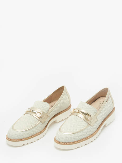 Moccasins Salvia In Leather Mephisto White women P5146666 other view 2