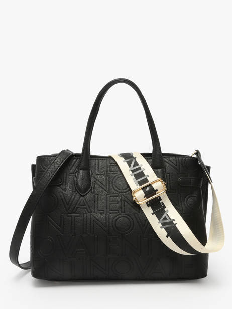 Satchel Pansy Valentino Black pansy VBS8PG04 other view 4