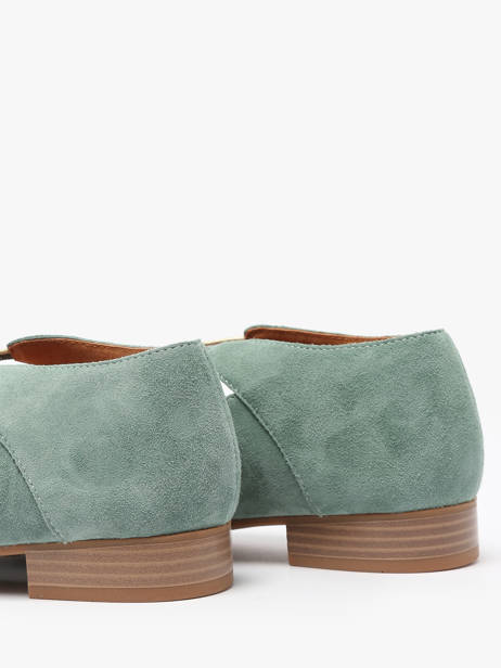 Ballerinas Anima In Leather Mam'zelle Green women CSGAN25 other view 3