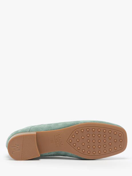 Ballerinas Anima In Leather Mam'zelle Green women CSGAN25 other view 5