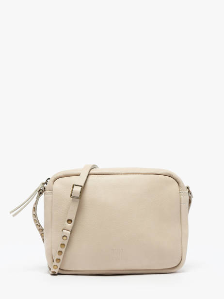 Sac Bandoulière Leather Cuir Biba Beige leather BET8L