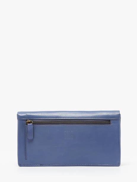 Wallet Leather Biba Violet wallet VET2L other view 2