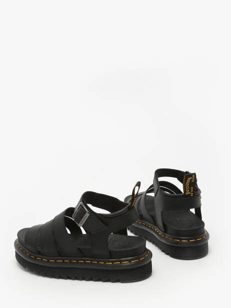 Sandals Blaire In Leather Dr martens Black women 31520001 other view 2