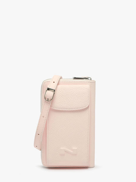 Leather Pocket Phone Pouch Nathan baume Pink n city 3