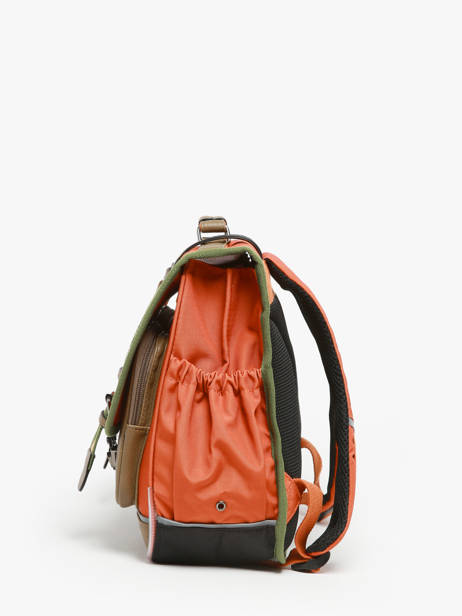 Satchel 2 Compartments Cameleon Orange vintage urban 27 other view 2