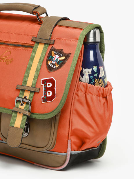 Satchel 2 Compartments Cameleon Orange vintage urban 27 other view 5