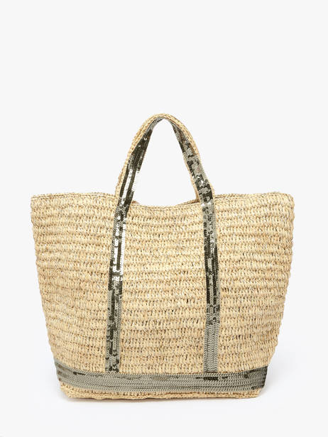 Shopping Bag Cabas Raphia Leather Vanessa bruno Beige cabas raphia 30V40413