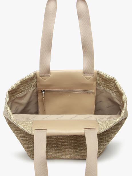 Shoulder Bag Ck Raffia Raphia Calvin klein jeans Beige ck raffia K613174 other view 3