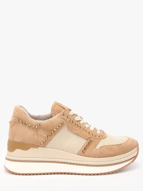 Sneakers Ebreli In Leather Mam'zelle Beige women CSGAR25