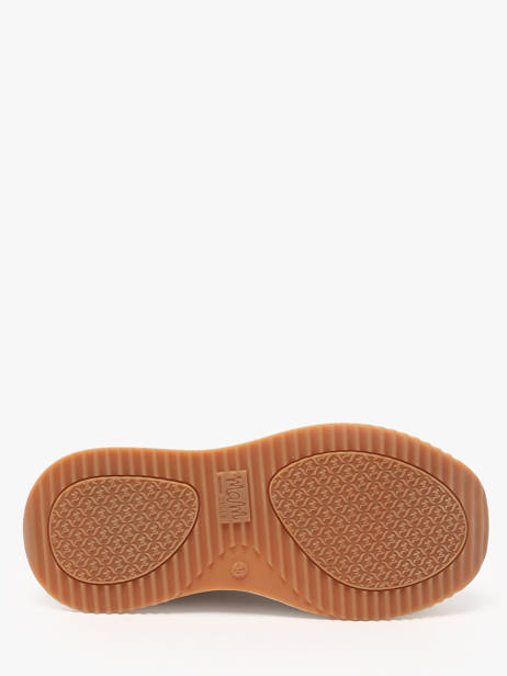 Sneakers Ebreli In Leather Mam'zelle Beige women CSGAR25 other view 5