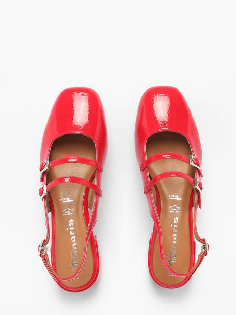 Heeled Ballerinas Tamaris Red women 44 other view 4