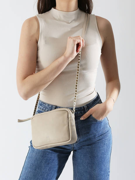 Sac Bandoulière Leather Cuir Biba Beige leather BET8L vue secondaire 1