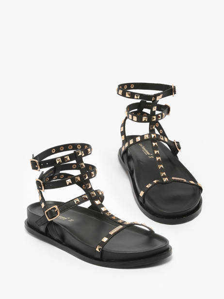 Sandals Choudali In Leather Les tropeziennes Black women CHOUDALI other view 1