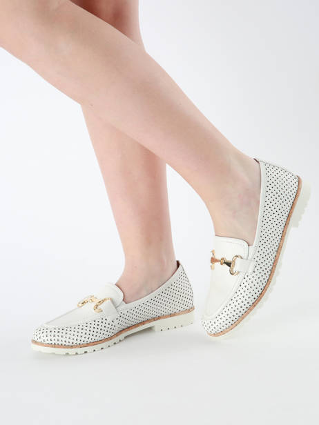 Moccasins In Leather Tamaris White women 44 other view 1