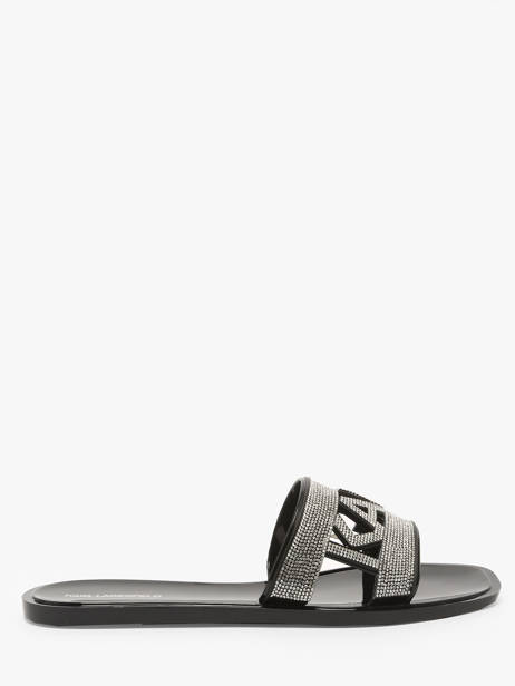 Sandals Jelly Iii Sparkle Karl lagerfeld Black women KL80005S