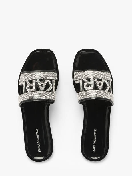 Sandals Jelly Iii Sparkle Karl lagerfeld Black women KL80005S other view 3