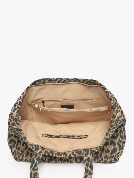 A4 Size Shoulder Bag Leopard Miniprix Beige leopard 6241 other view 2